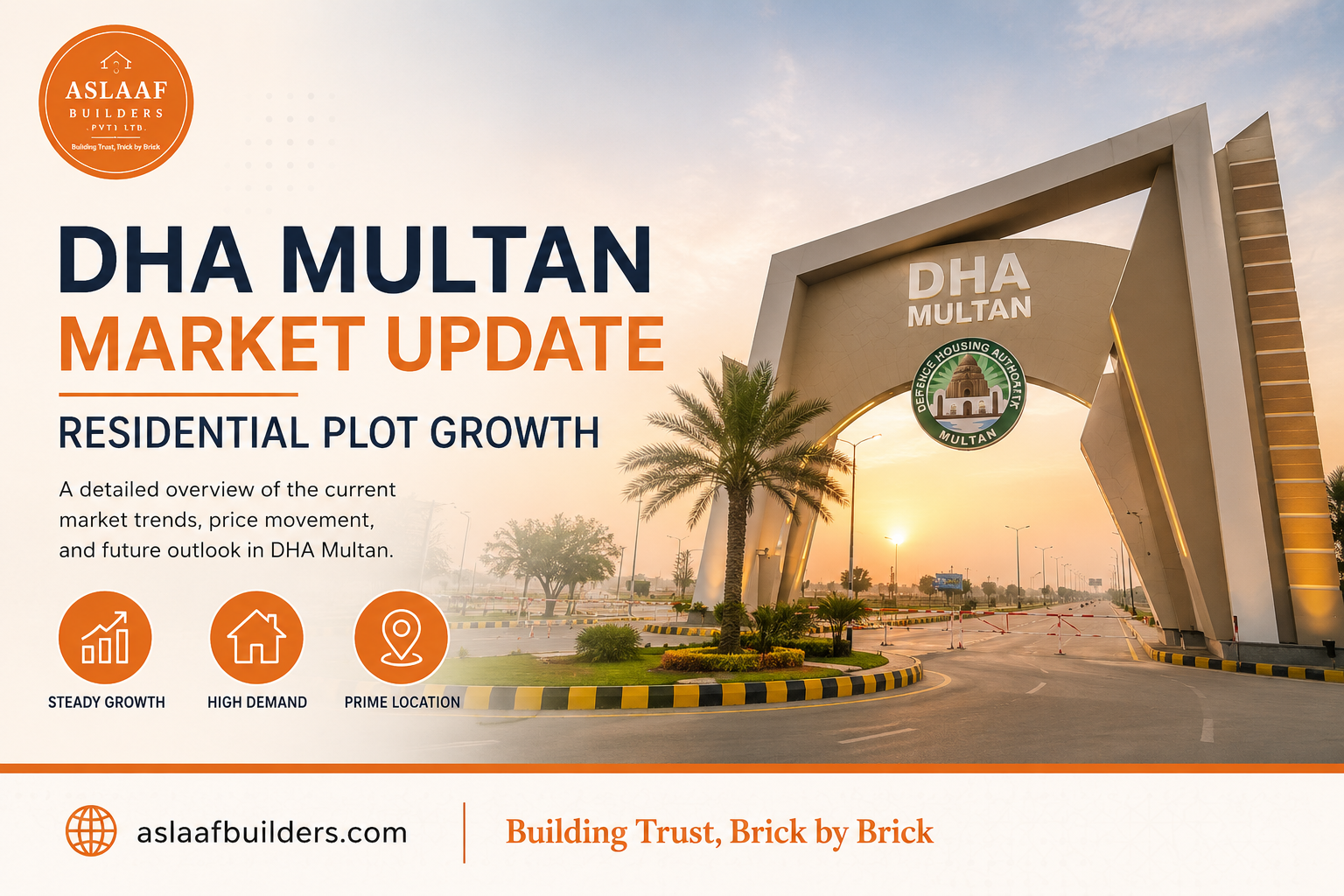 DHA Multan Market Update Shows Steady Growth in Residential Plots