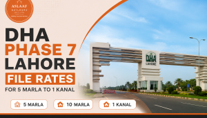 DHA Phase 7 Lahore File Rates for 5 Marla to 1 Kanal