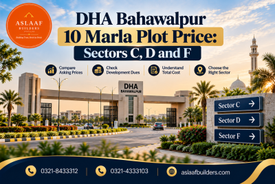 DHA Bahawalpur 10 Marla Plot Price: Compare Sectors C, D and F