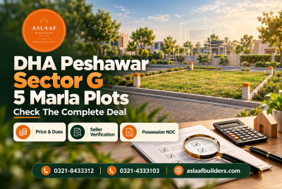 DHA Peshawar Sector G 5 Marla Plots: Check The Complete Deal