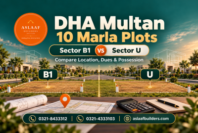 DHA Multan 10 Marla Plots: Sector B1 vs Sector U