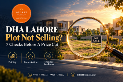 Why Your DHA Lahore Plot is Not Selling: 7 Checks Before Cutting The Price