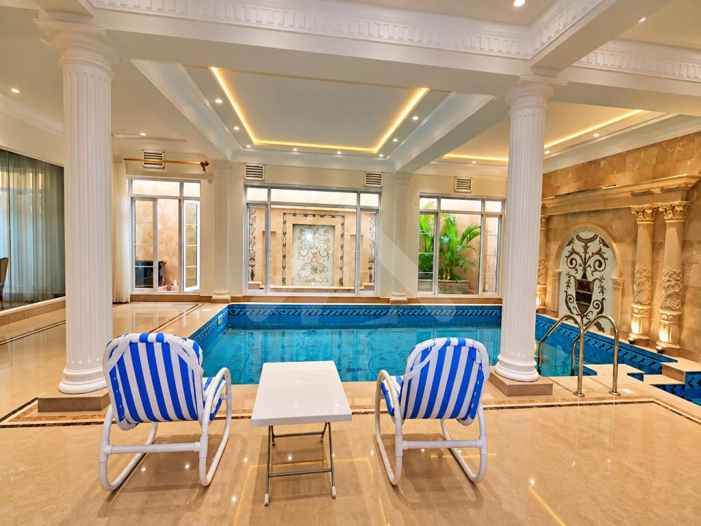 2 Kanal Brand New Victorian Faisal Rasul Design Most Beautiful Full Basement Fully Furnished Home Theater Swimming Pool Gym Bungalow Top Roof Garden For Sale At Prime Location Of DHA Lahore Near To Park Masjid & DHA Raya Fairways Commercial