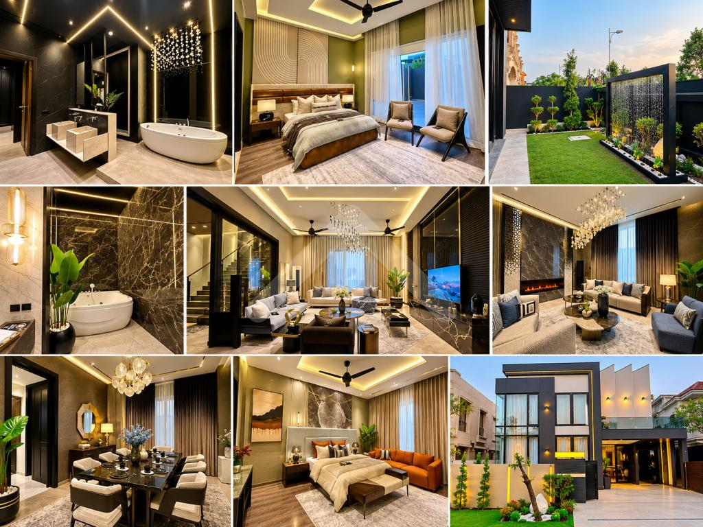 100% One Kanal Beautiful Modern Bungalow Available For Sale In DHA Phase 6 Lahore