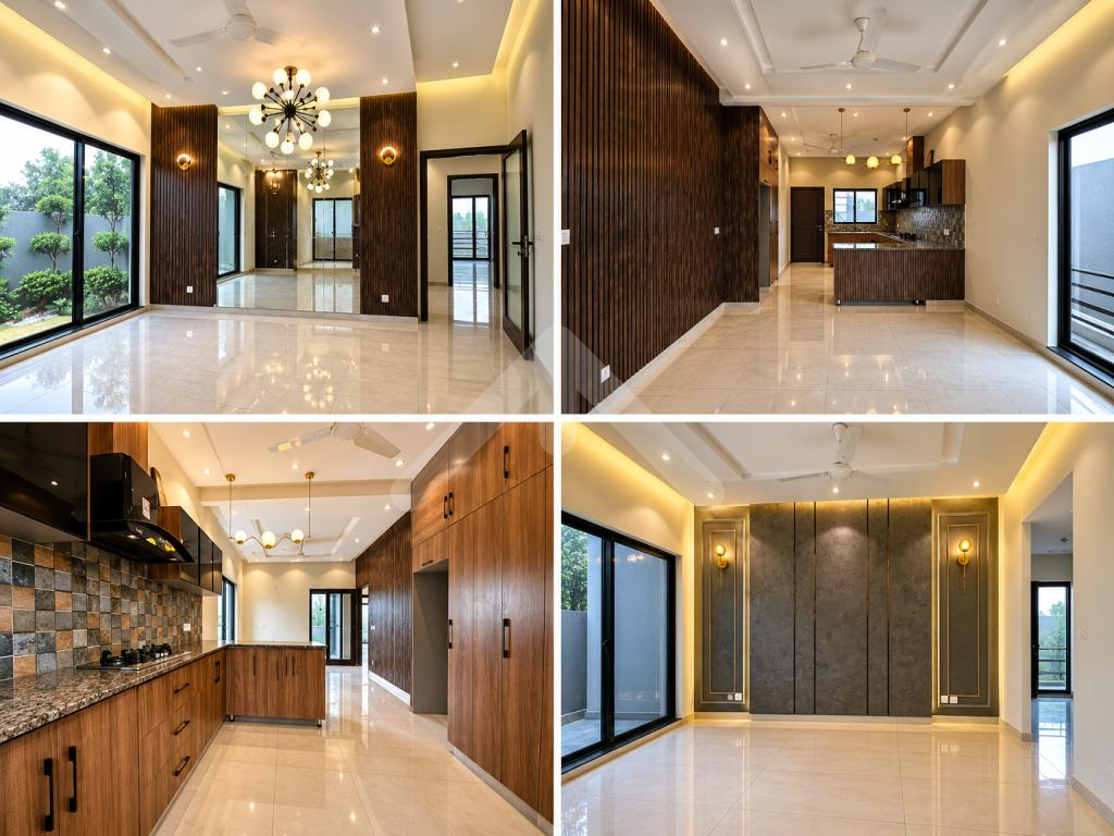 Near MacDonald And Park 10 Marla Full Basement Modern Design Luxury Living Villa for Sale