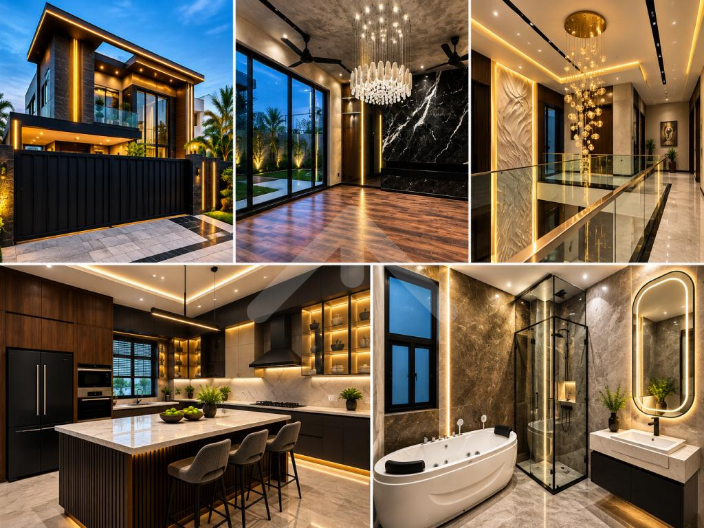 Brand New 1 Kanal Ultra-Luxurious House Available for Rent in DHA Phase 7, Lahore