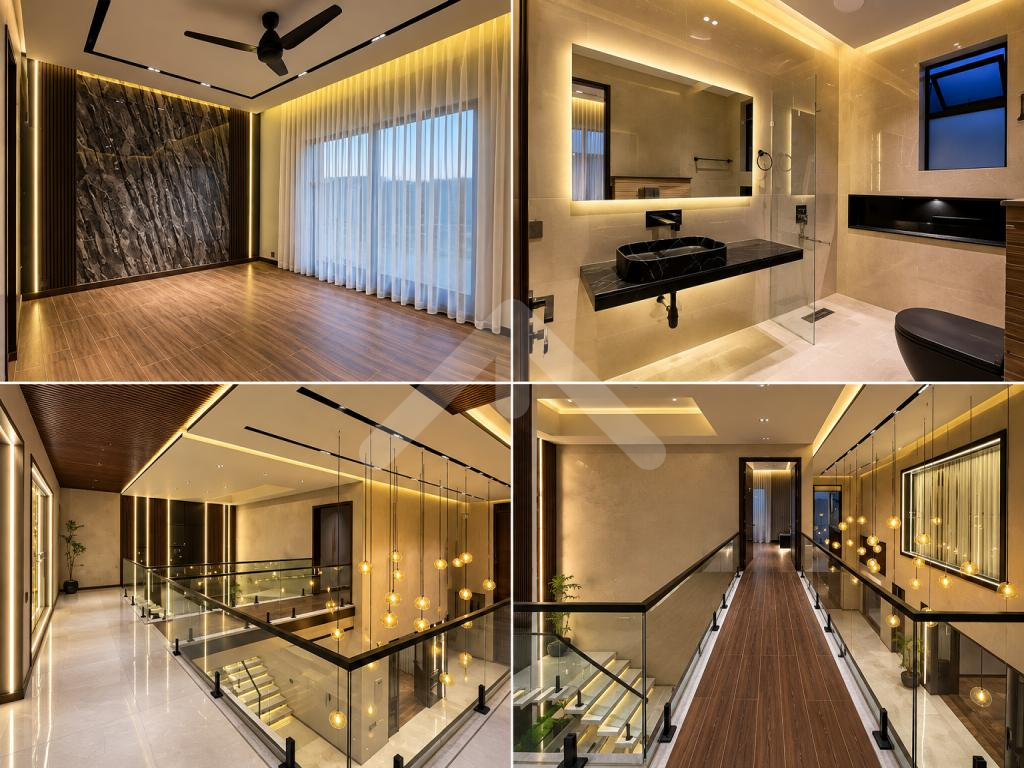 One Kanal Brand New luxury Modern design House Available For Rent in DHA Phase 7 Hot location