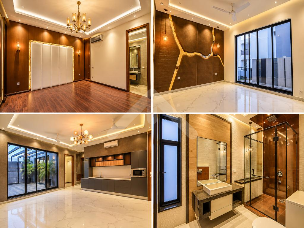Mazhar Munir Design One Kanal Brand New Ultra Modern Bungalow Prime Location Posh Area
