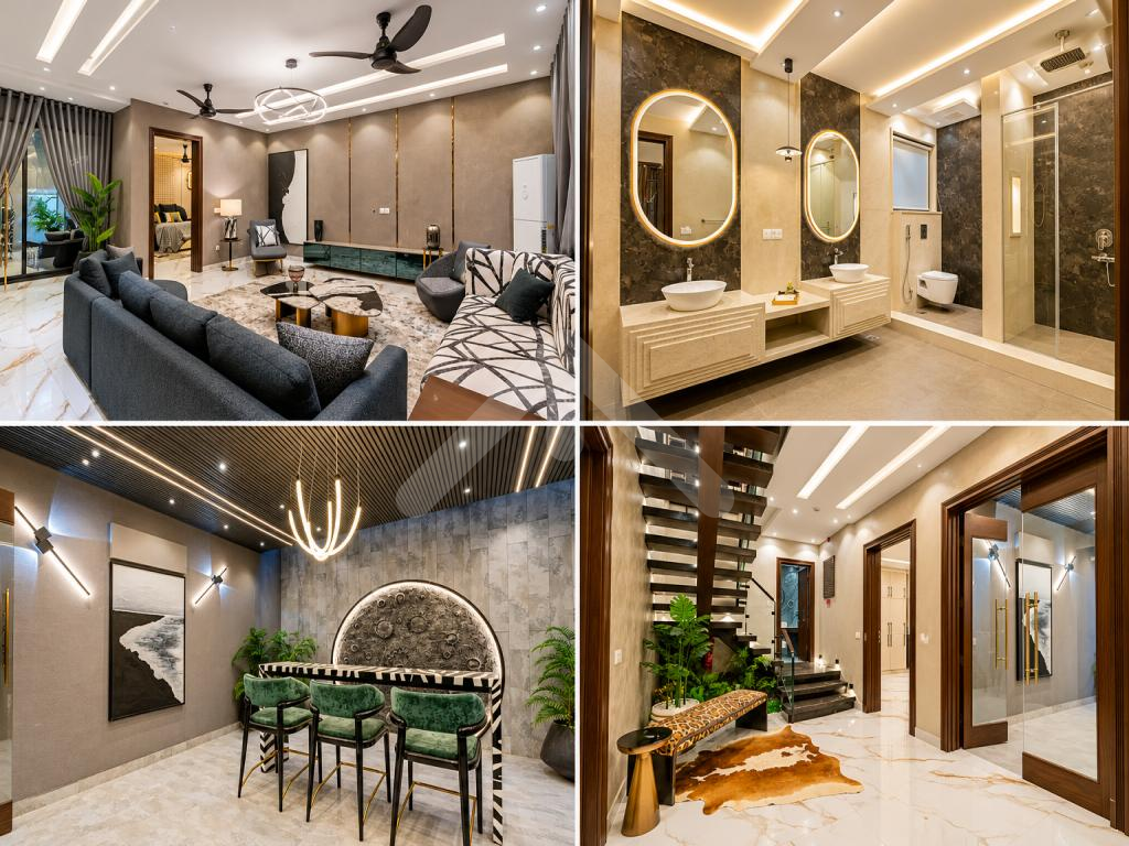 1 Kanal Modern House Near Mosque and Park