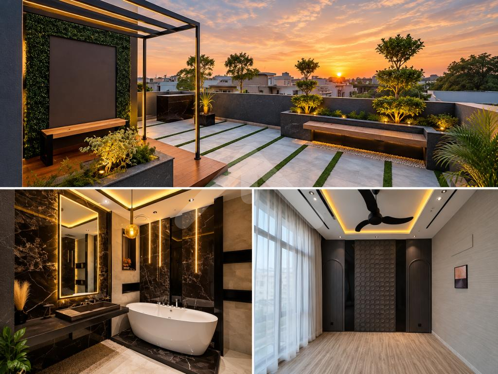 *5 Marla Ultra-Luxury Bungalow For Rent in DHA Phase 9 Town, Lahore*